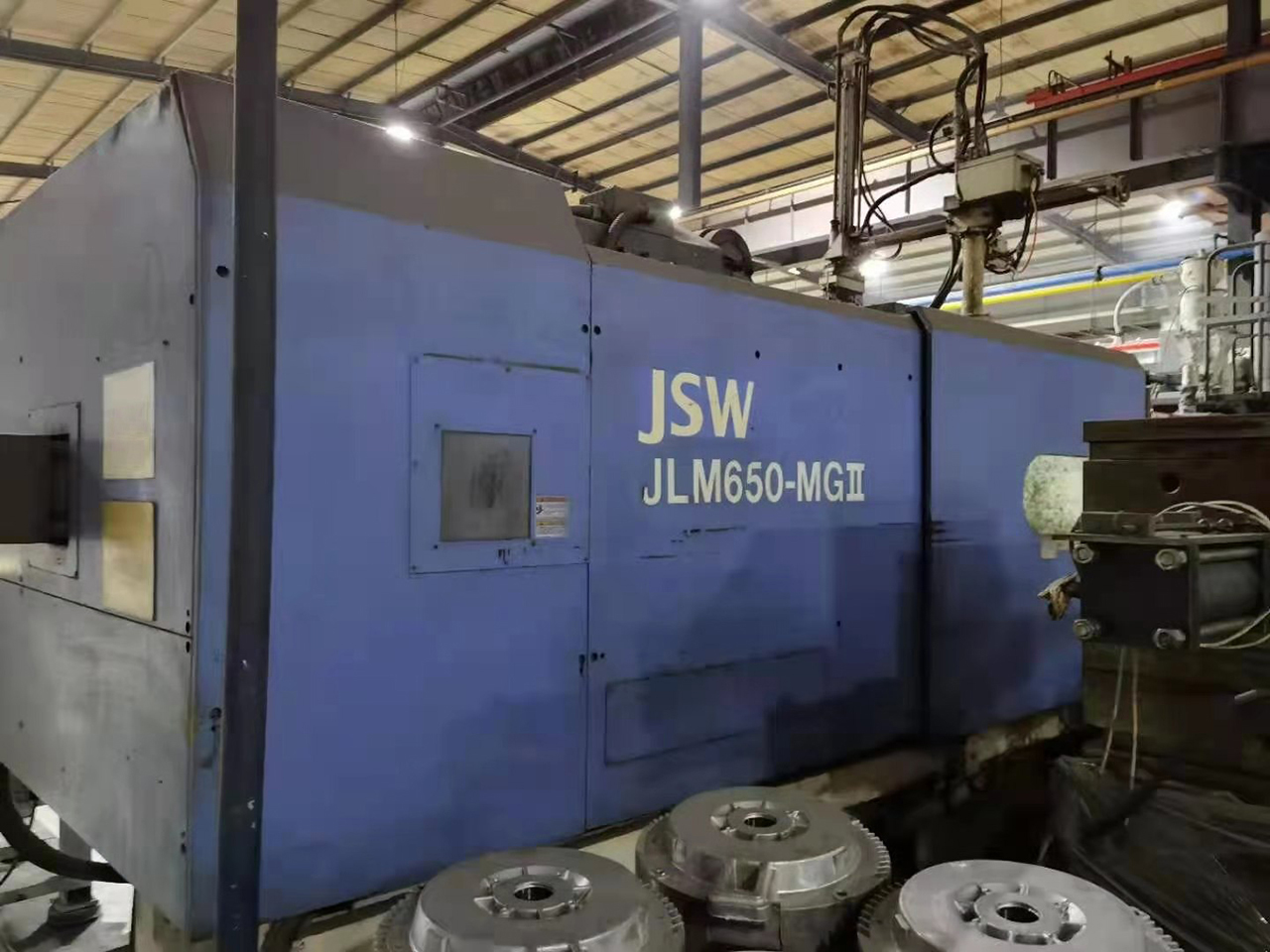 JSW JLM 650-MGII Magnezij Thixomolding stroj WK1452, rabljen